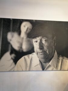 3 sculptures in the Pablo Neruda Museum