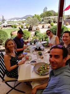 High-end restaurant at Casas del Bosque